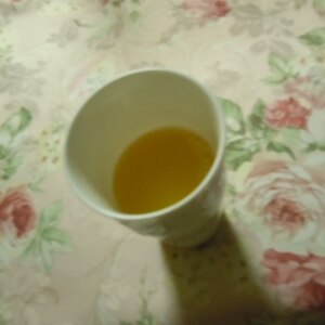 梅酒＆オレンジジュース＆寒天で幸せドリンク♪